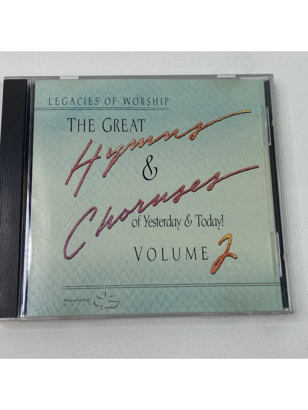 The Great Hymns & Choruses Vol. 2 1988 CD Maranatha! Music Praise Worship Songs